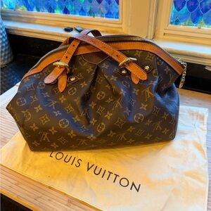 Authentic vintage well loved Louis Vuitton purse
